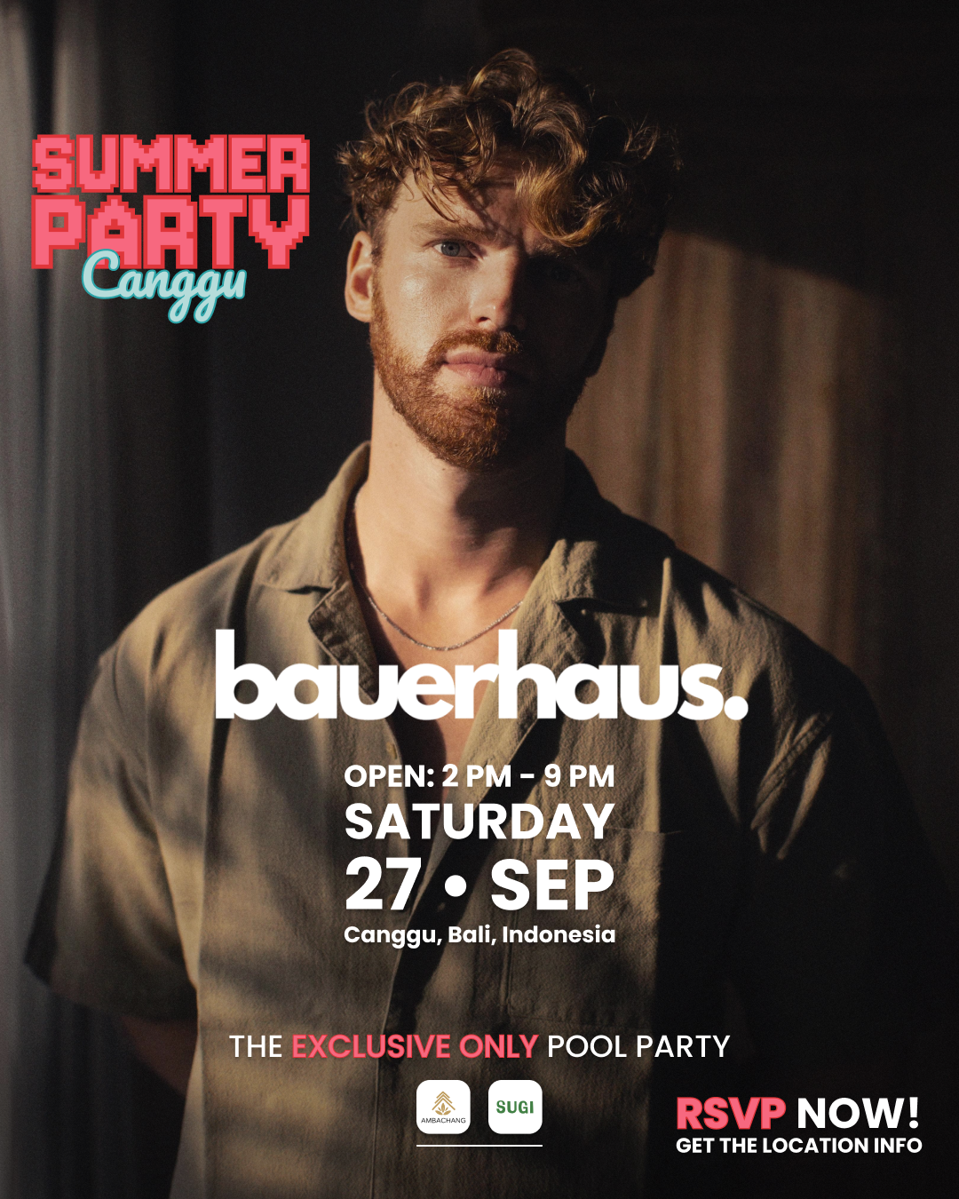 Summer Party Canggu - Exclusive Pool Party at Canggu, Saturday September 27, 2PM-9PM